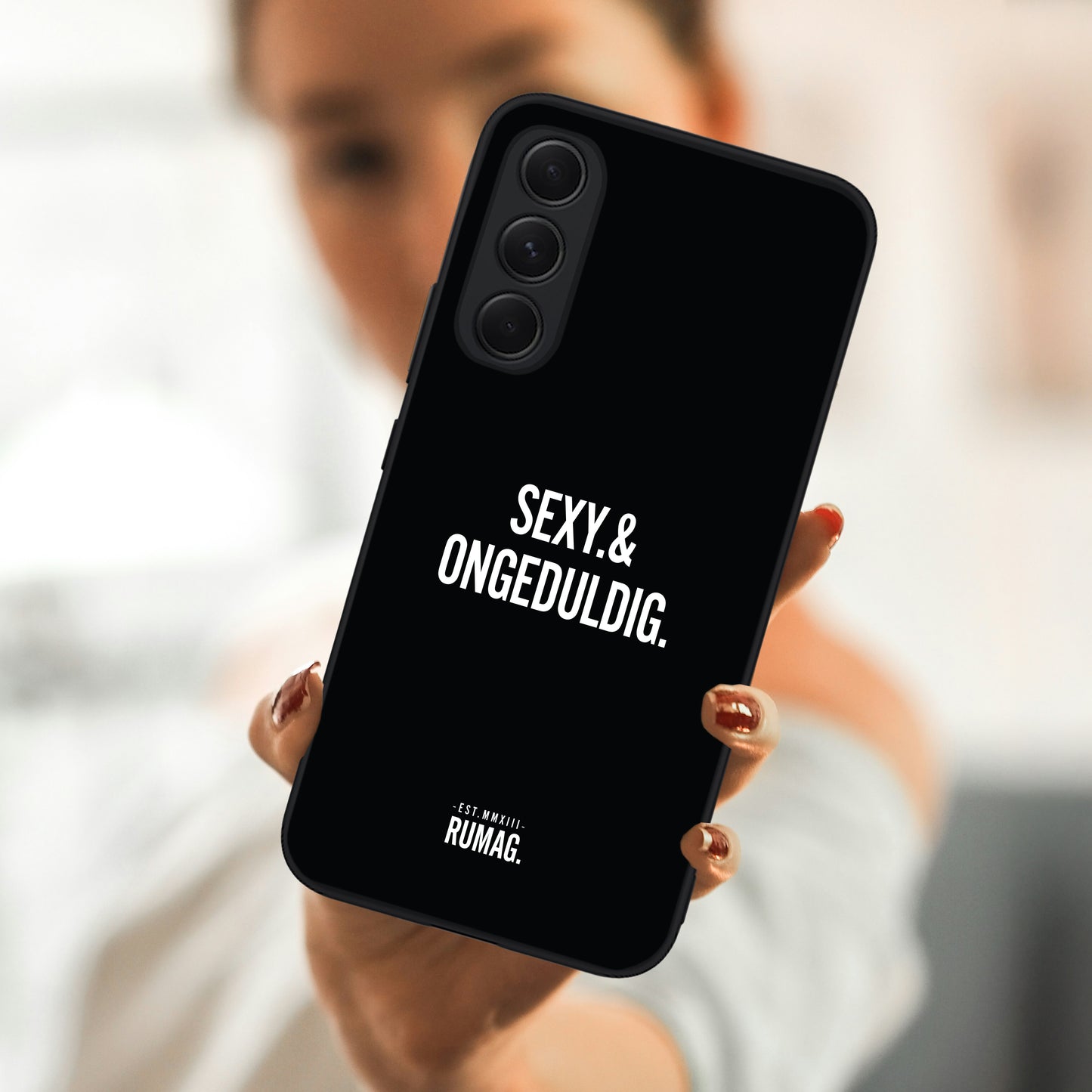 RUMAG Telefoonhoes Samsung - Sexy & ongeduldig