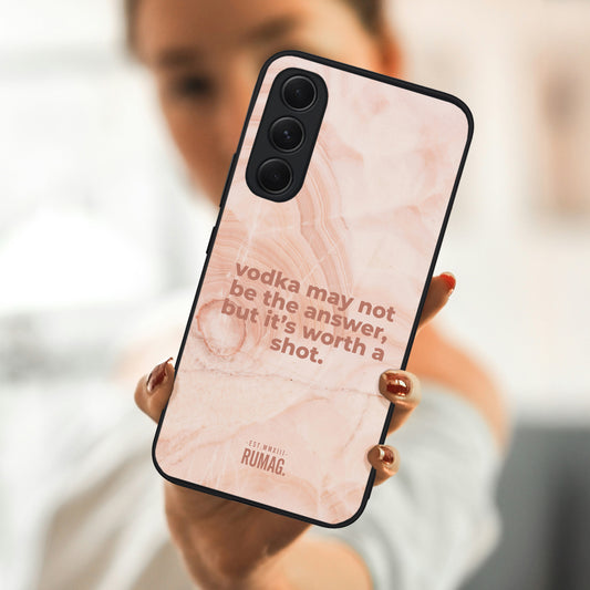 RUMAG Telefoonhoes Samsung - Vodka may not be the answer