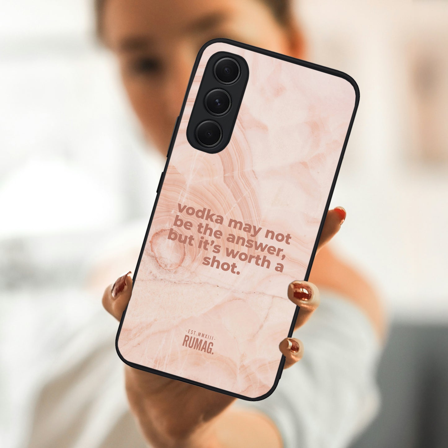 RUMAG Telefoonhoes Samsung - Vodka may not be the answer