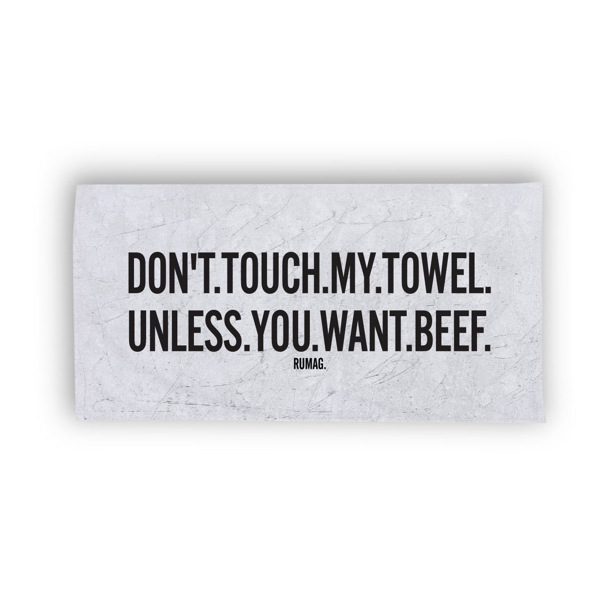 Strandlaken - Don't touch my towel