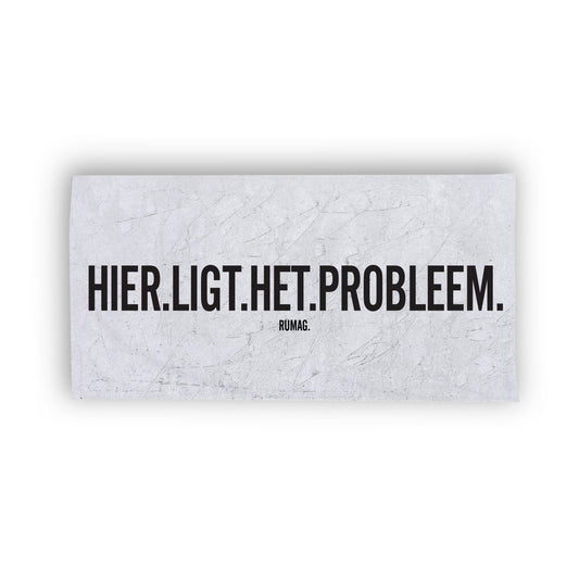 Strandlaken - Hier ligt het probleem