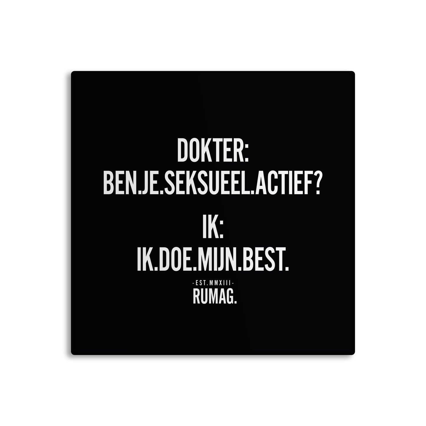 RUMAG Tegel - Dokter : Ben je seksueel actief