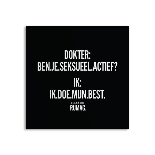 RUMAG Tegel - Dokter : Ben je seksueel actief