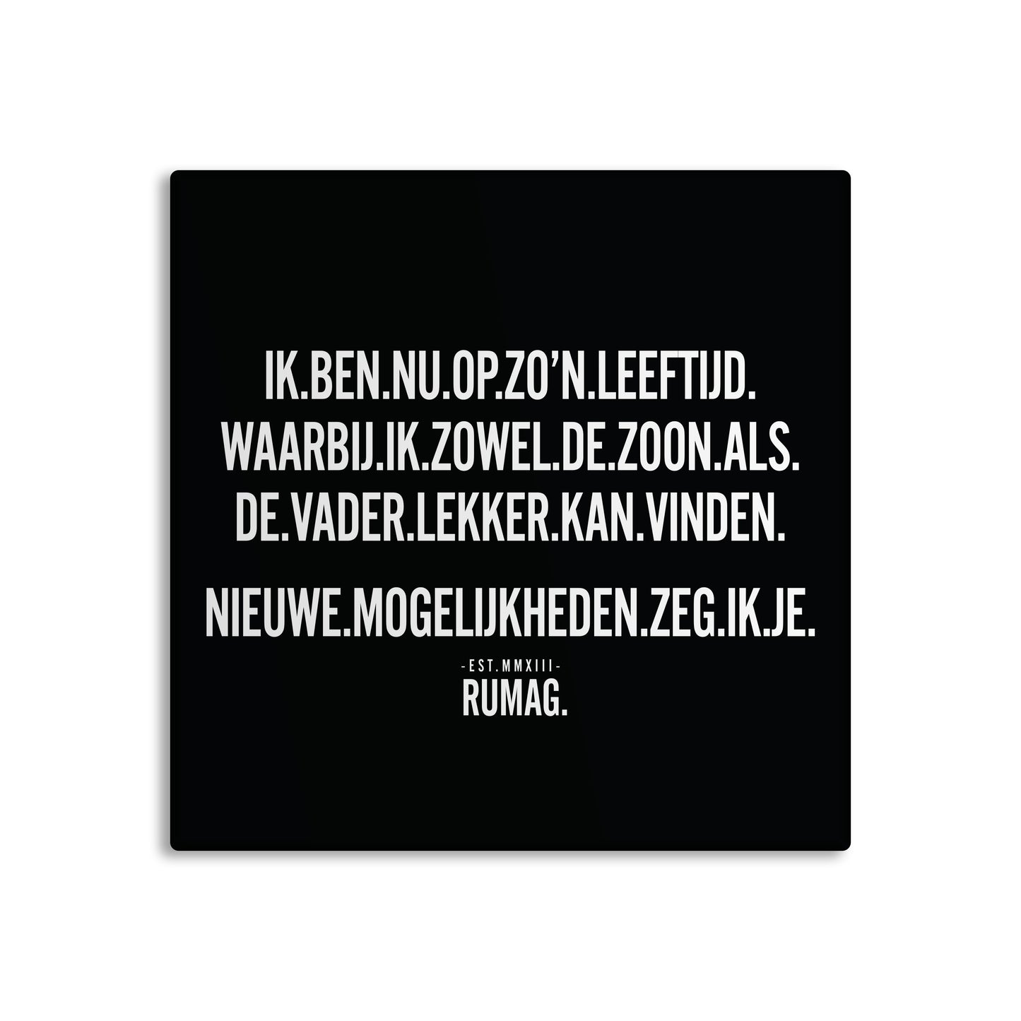 RUMAG Tegel - Ik ben nu op zo'n leeftijd