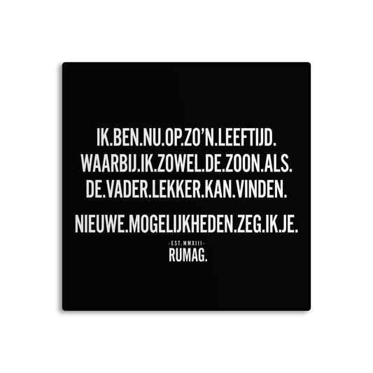 RUMAG Tegel - Ik ben nu op zo'n leeftijd