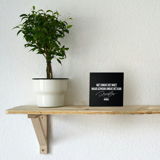 RUMAG Tegel - Omdat het kan - Davey