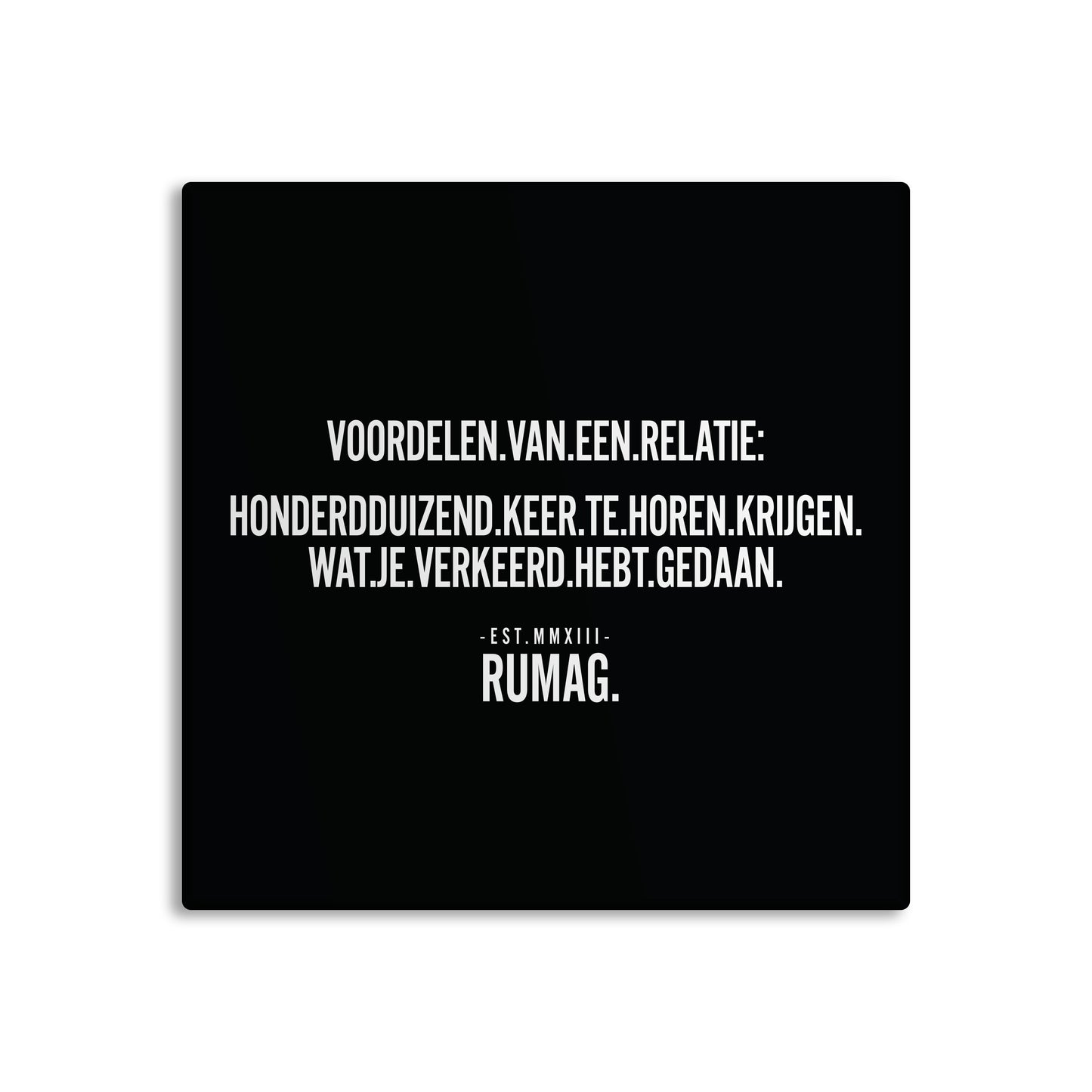 RUMAG Tegel - Voordelen van een relatie