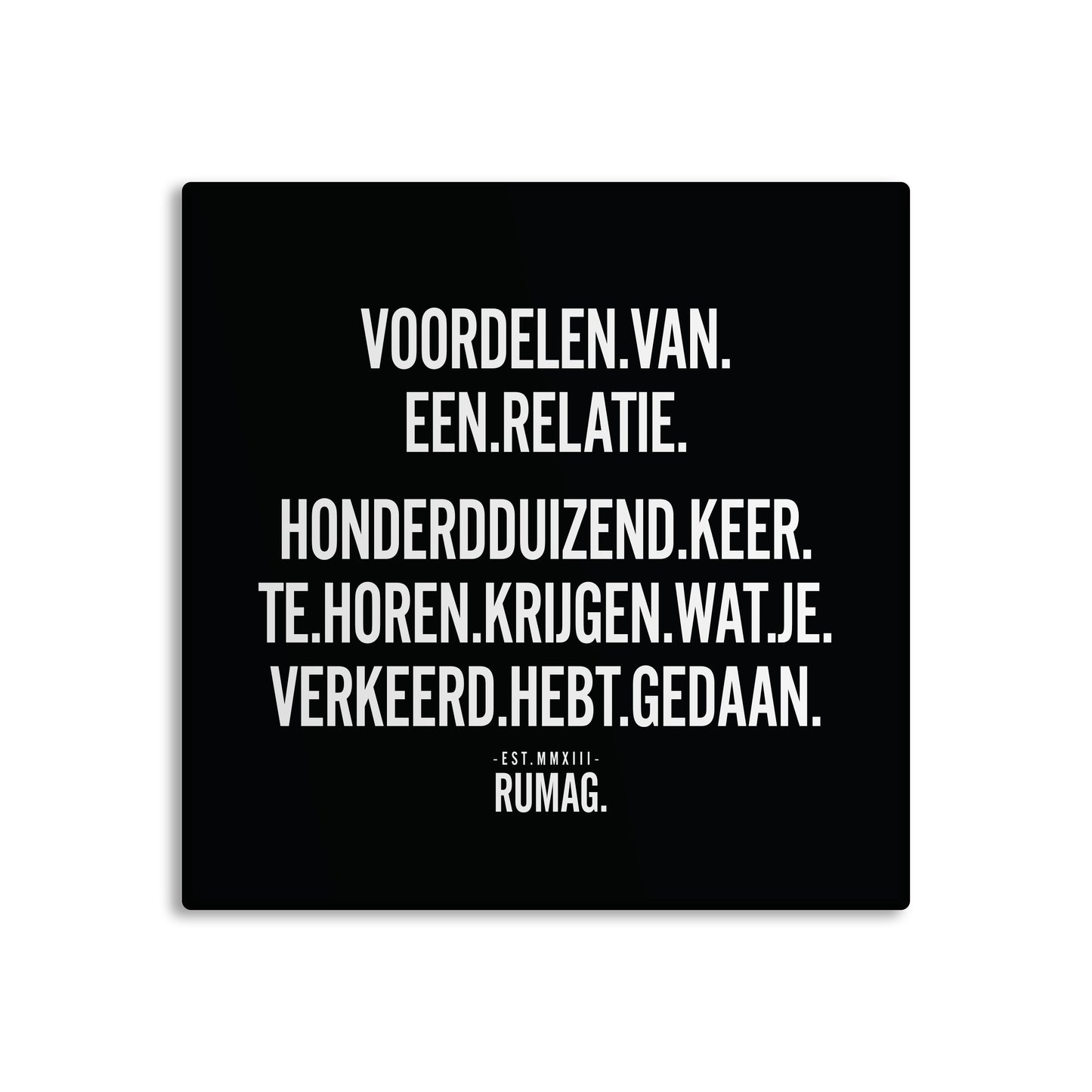 RUMAG Tegel - Voordelen van een relatie