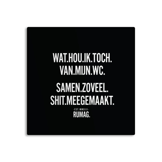 RUMAG Tegel - Wat hou ik toch van mijn wc