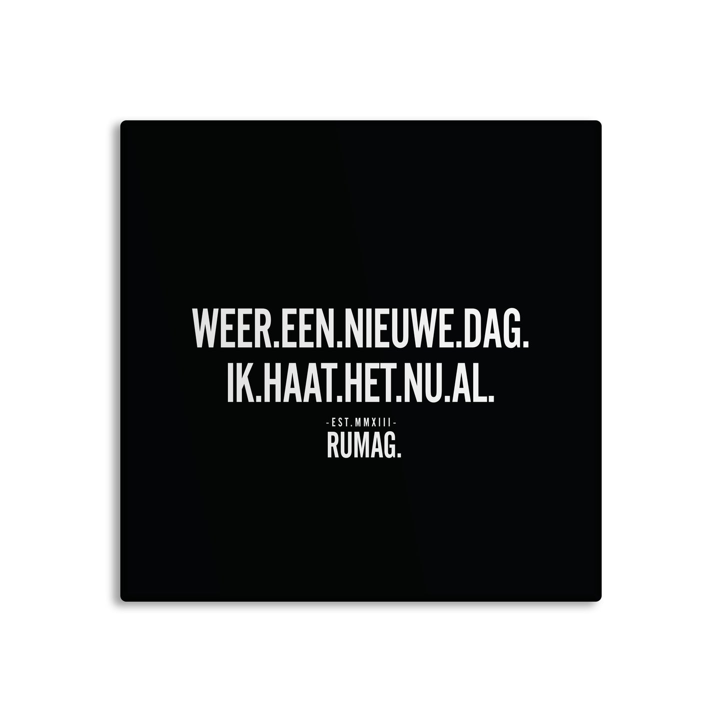 RUMAG Tegel - Weer een nieuwe dag