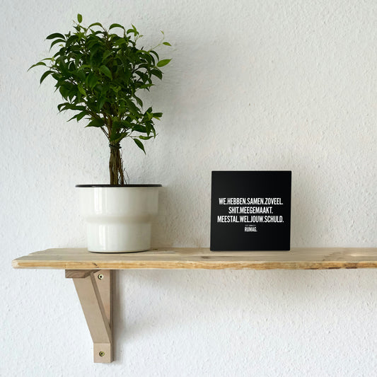 RUMAG Tegel - We hebben samen zoveel shit meegemaakt