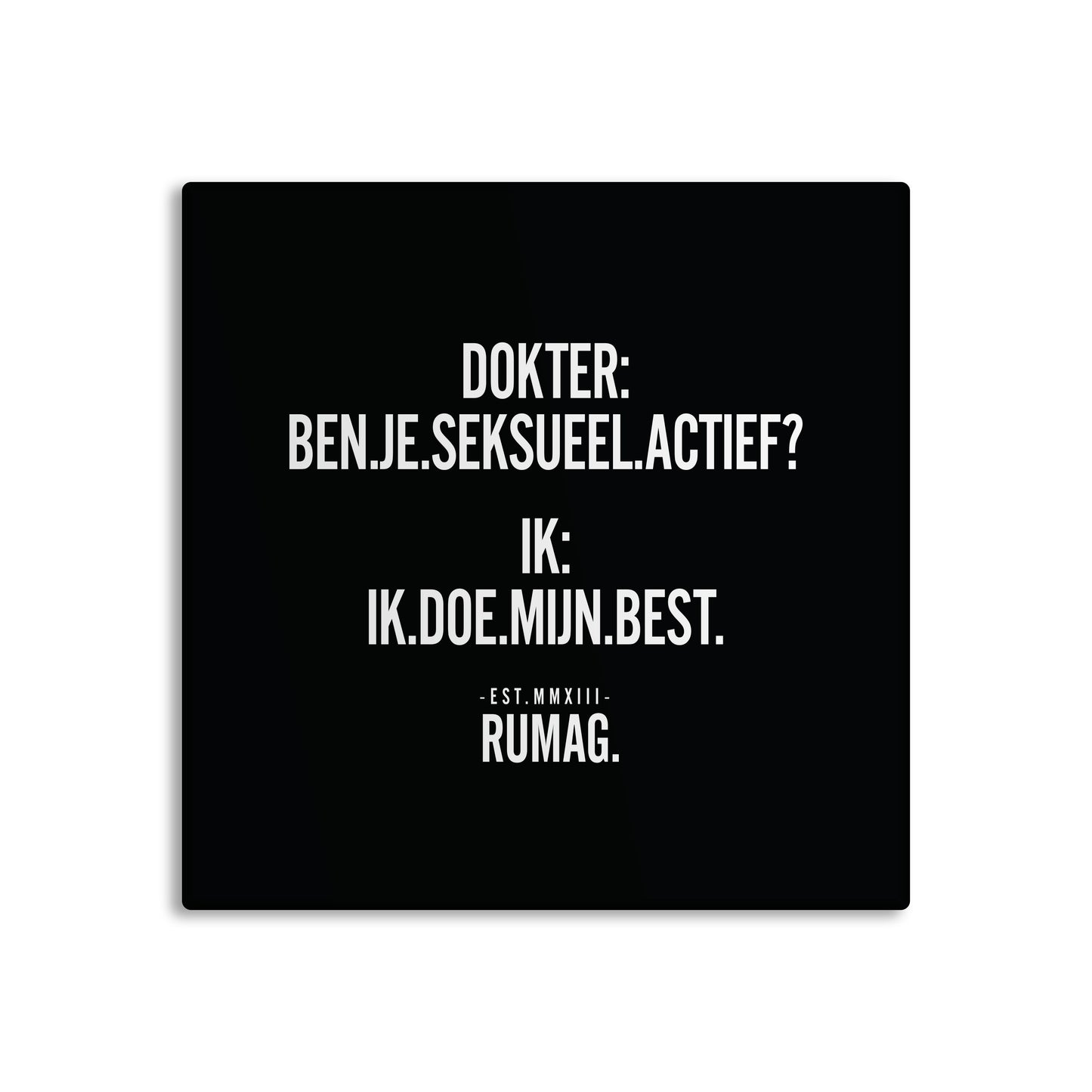 RUMAG Tegel - Dokter : Ben je seksueel actief