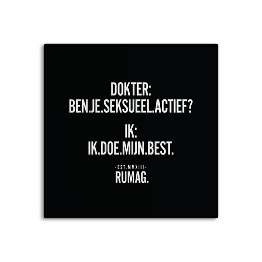 RUMAG Tegel - Dokter : Ben je seksueel actief