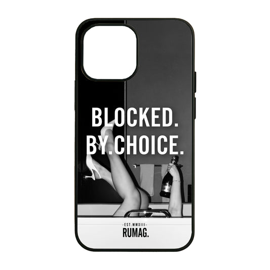 RUMAG Telefoonhoes iPhone - Blocked by choice