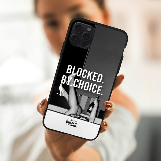 RUMAG Telefoonhoes iPhone - Blocked by choice