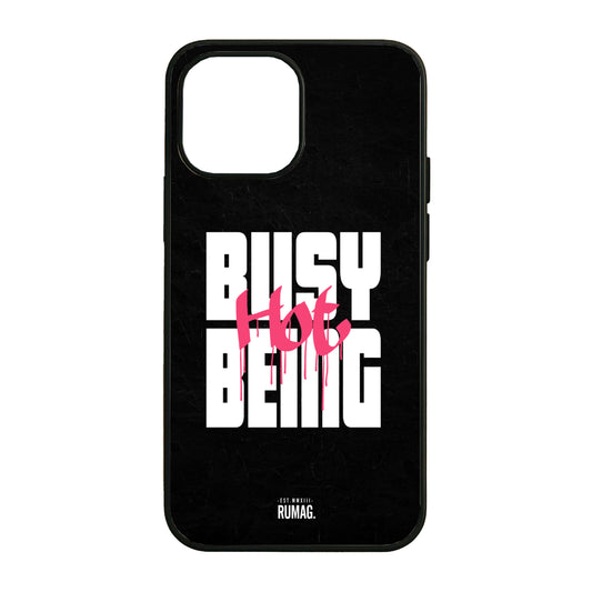 RUMAG Telefoonhoes iPhone - Busy being hot