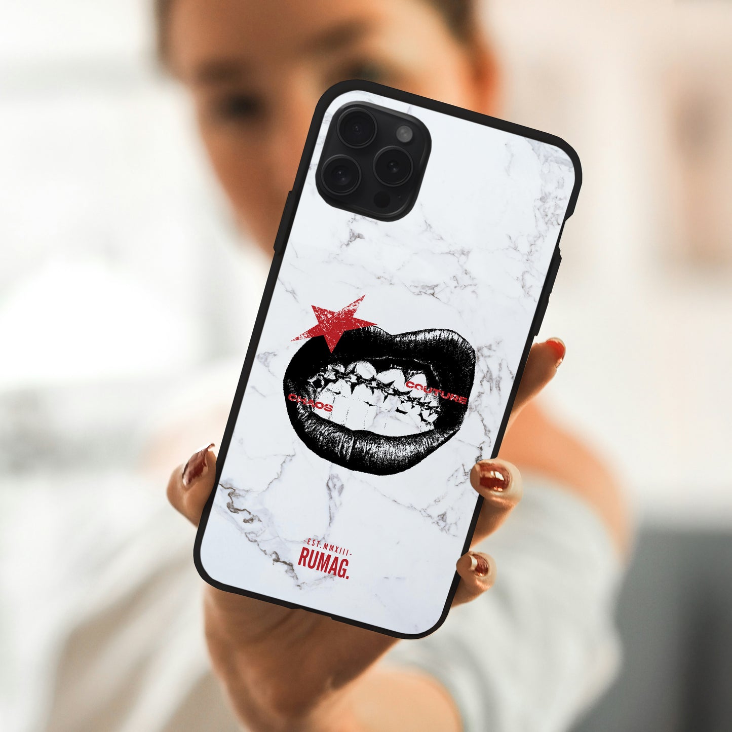 RUMAG Telefoonhoes iPhone - Chaos couture