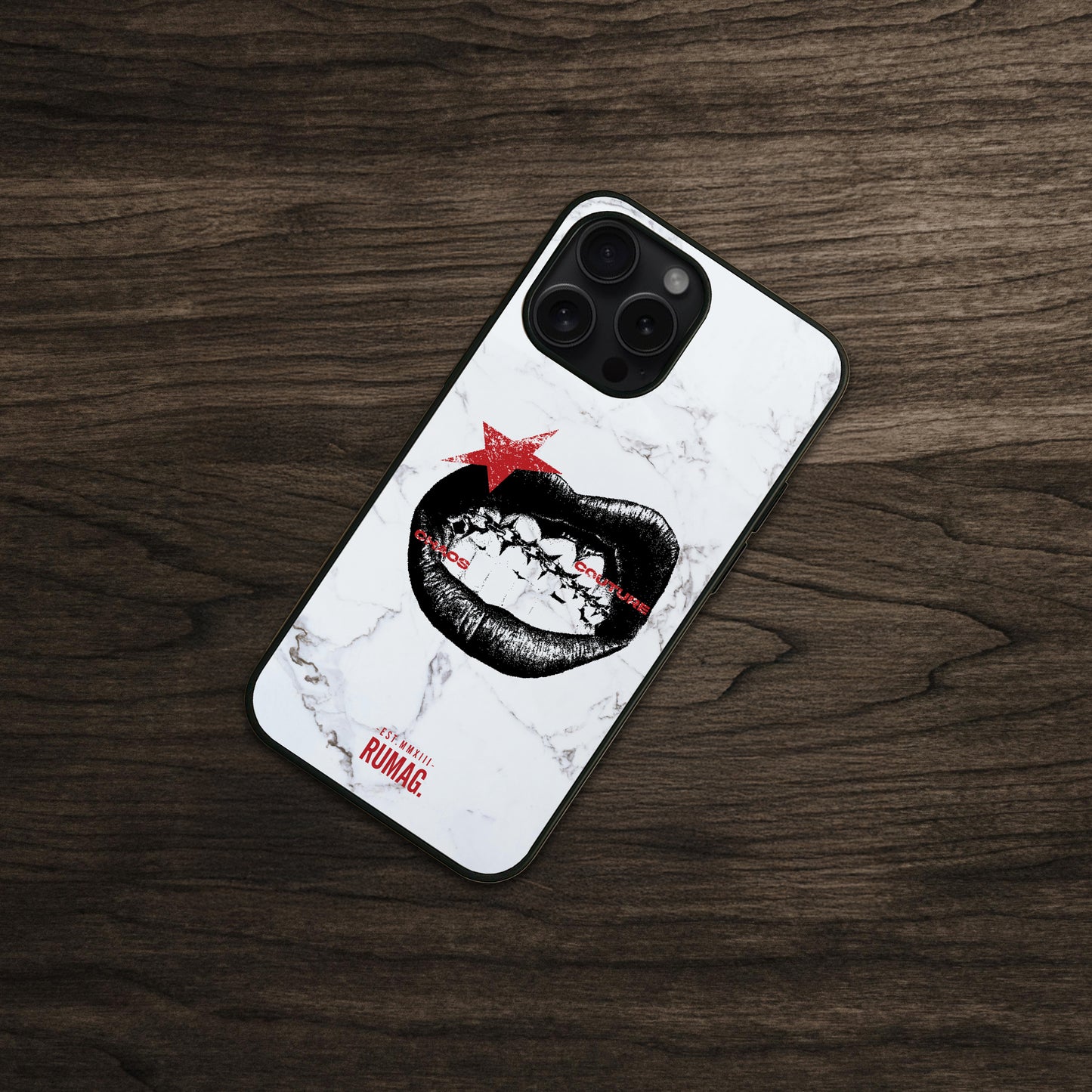 RUMAG Telefoonhoes iPhone - Chaos couture