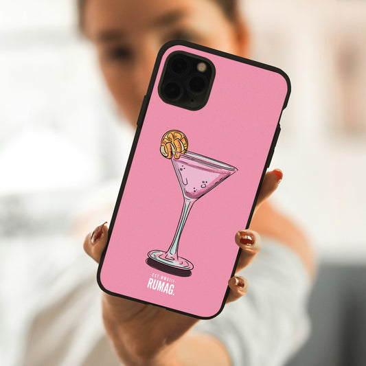 RUMAG Telefoonhoes iPhone - Cocktailglas
