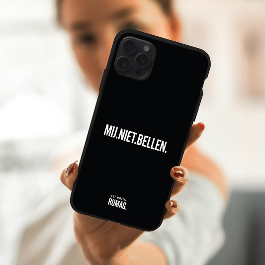 RUMAG Telefoonhoes iPhone - Mij niet bellen