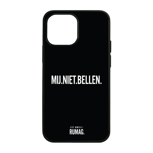 RUMAG Telefoonhoes iPhone - Mij niet bellen