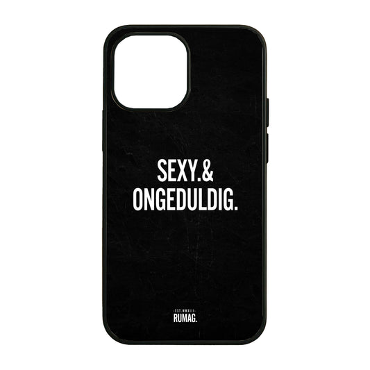 RUMAG Telefoonhoes iPhone - Sexy & ongeduldig