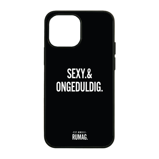 RUMAG Telefoonhoes iPhone - Sexy & ongeduldig