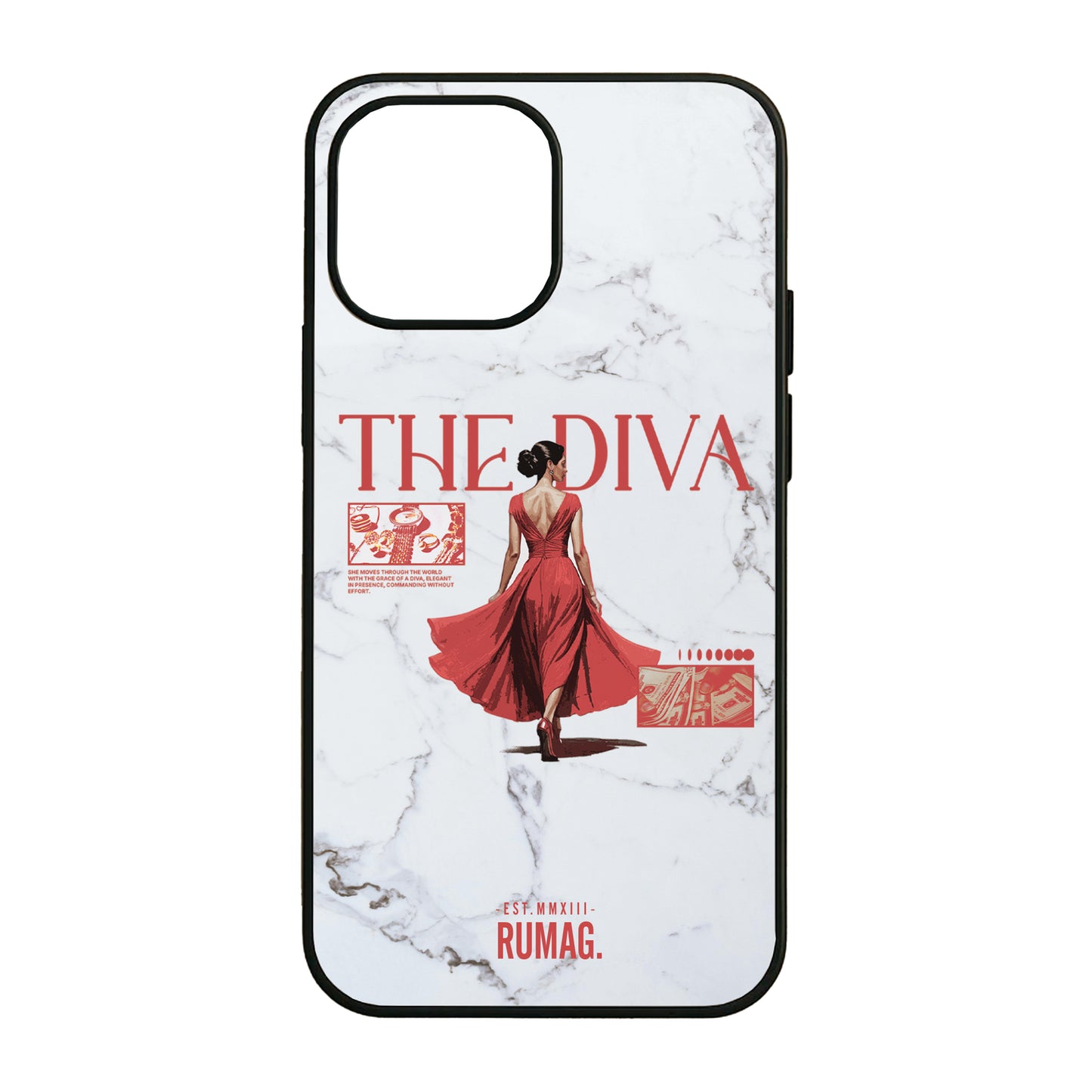 RUMAG Telefoonhoes iPhone - The diva