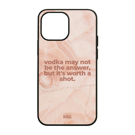 RUMAG Telefoonhoes iPhone - Vodka may not be the answer