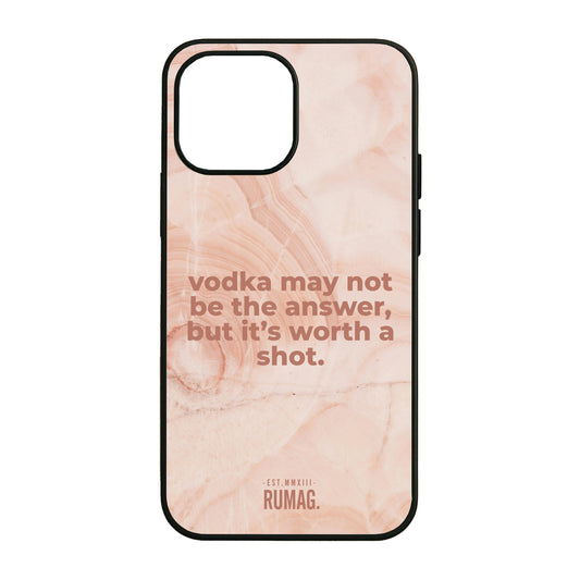 RUMAG Telefoonhoes iPhone - Vodka may not be the answer