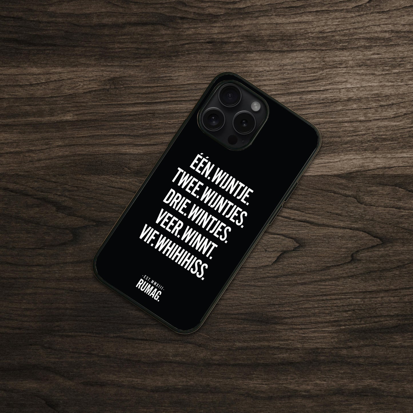 RUMAG Telefoonhoes iPhone - Wijntje