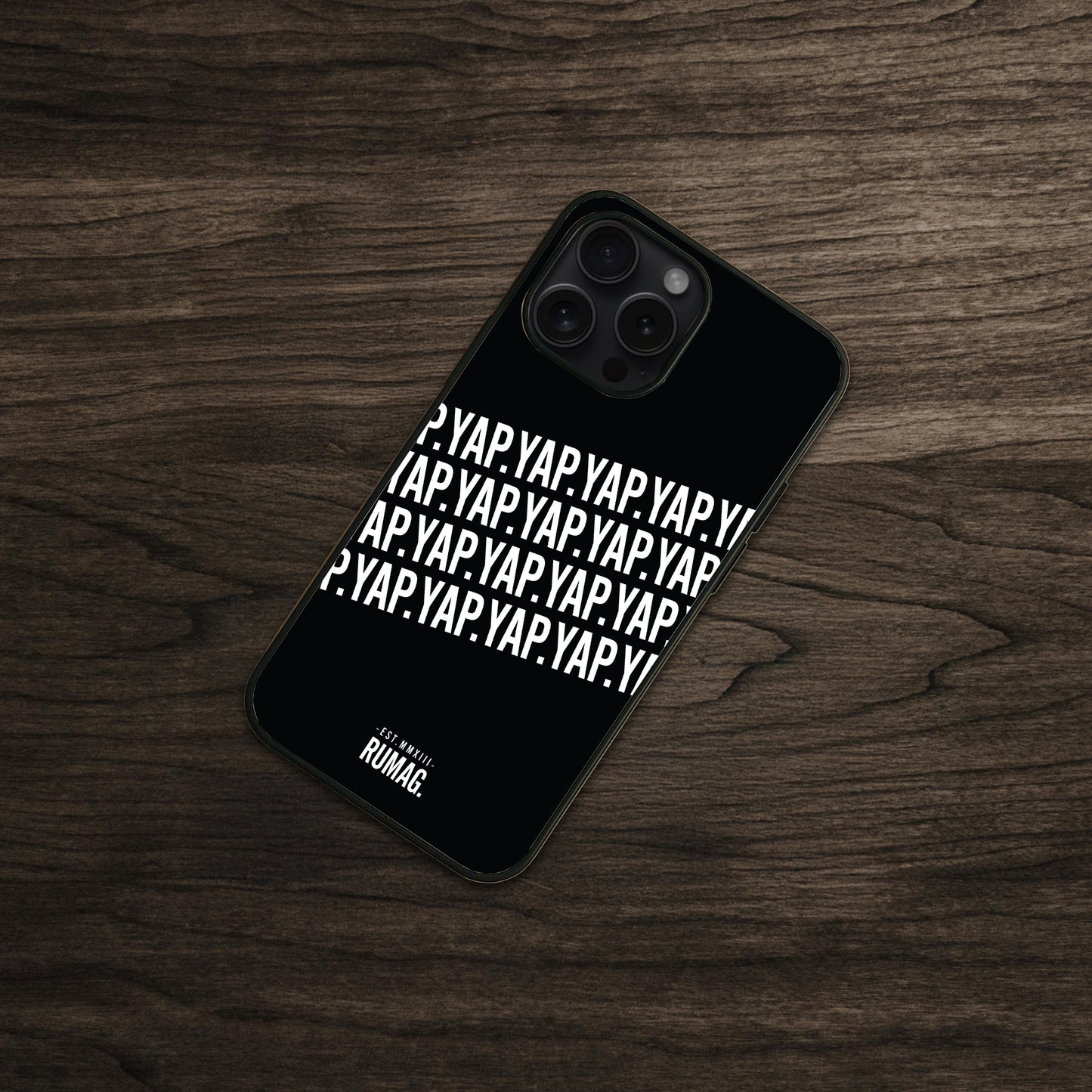 RUMAG Telefoonhoes iPhone - Yap yap yap