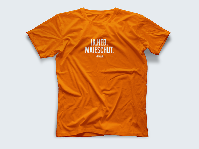 Ik Heb Majeschijt - Koningsdag T-shirt
