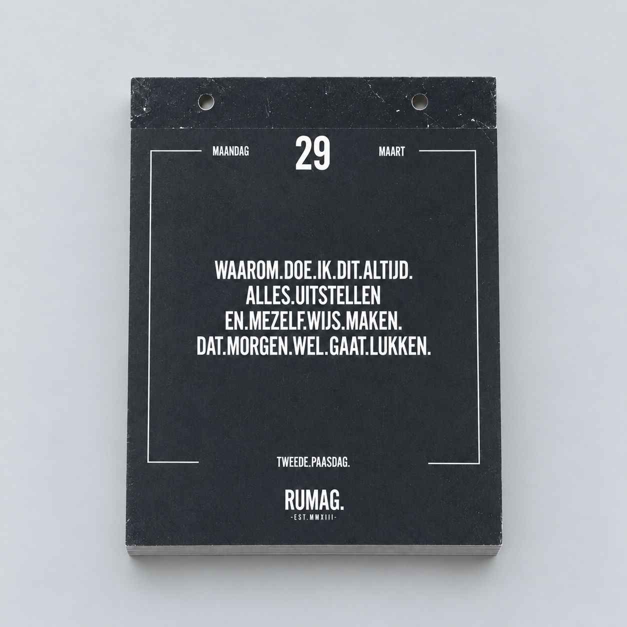 Scheurkalender 2027