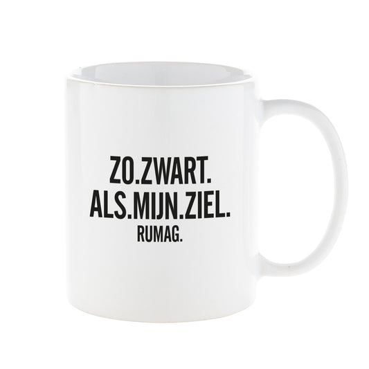 Mok 'Zo zwart als mijn ziel'