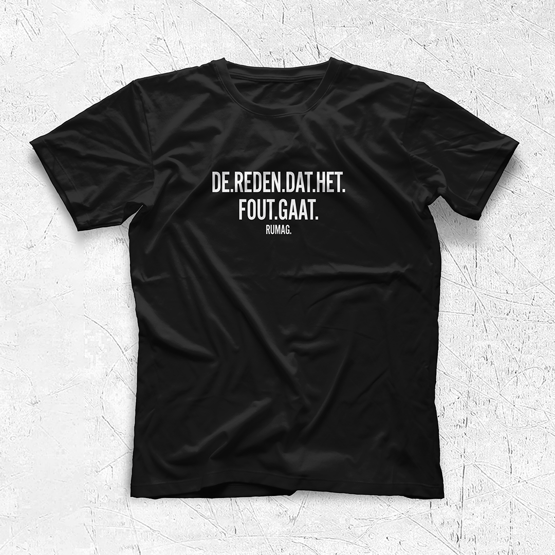 De reden dat het fout gaat - T-shirt Regular Fit