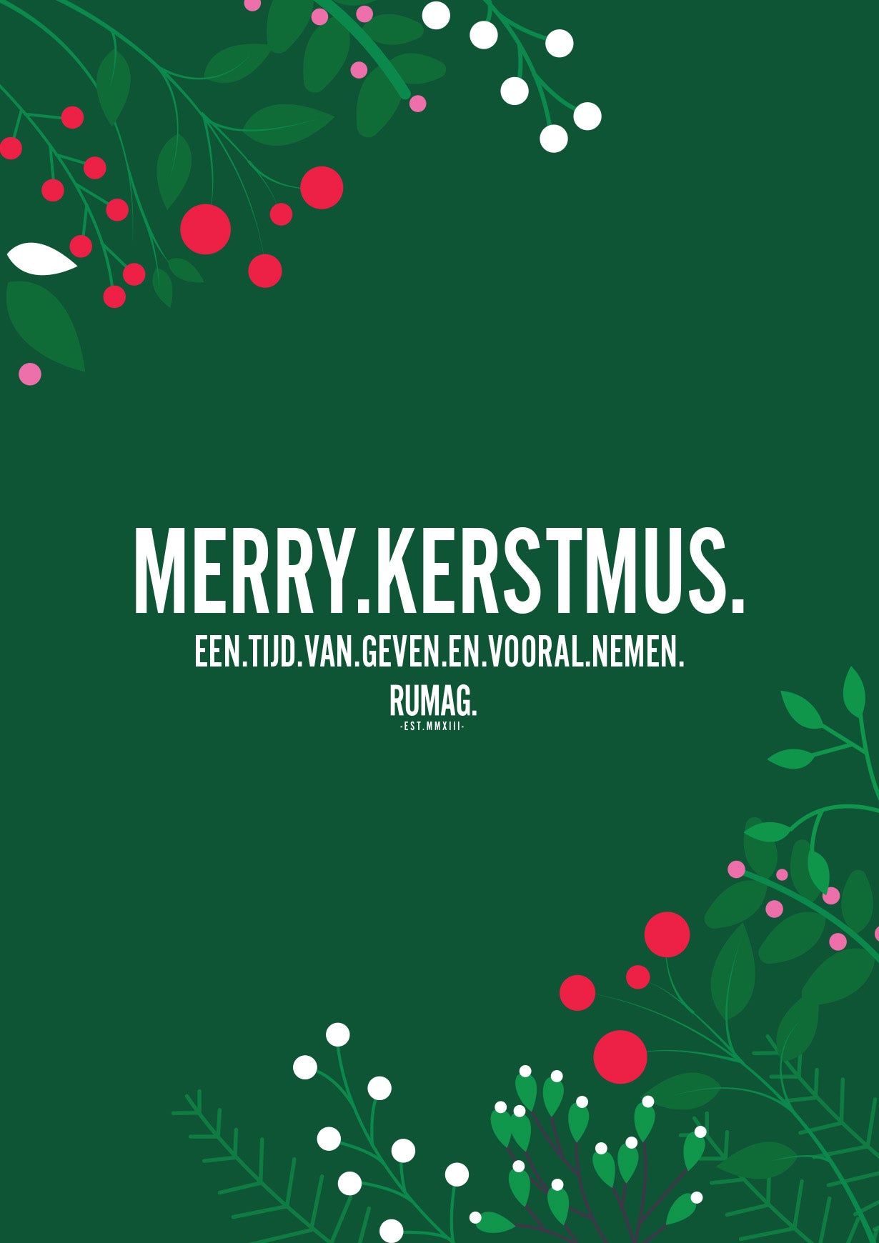 Kerstkaarten Pakket (30st)