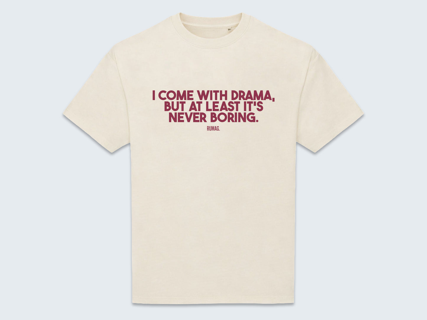 T-Shirt Heavy Creme - Drama