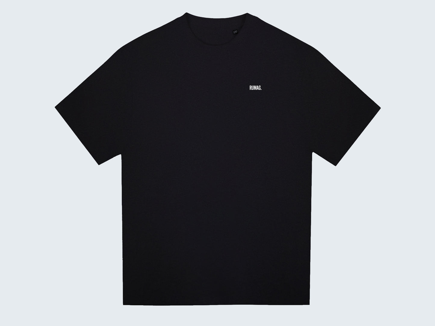 T-Shirt Heavy Zwart - Stop acting