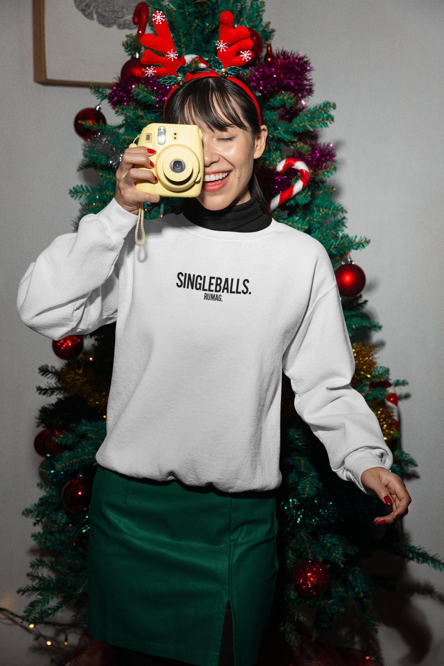 Singleballs Kersttrui