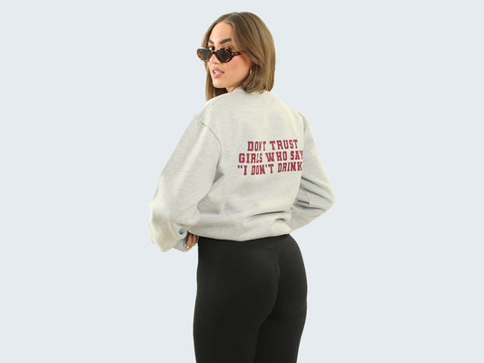 Sweater Heavy Grijs - Trust