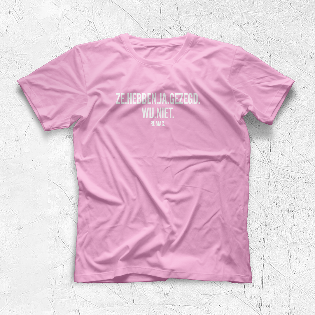 Ze hebben ja gezegd wij niet - T-shirt Regular Fit